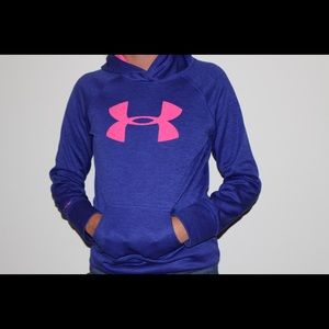 Blue and Pink adidas sweatshirt